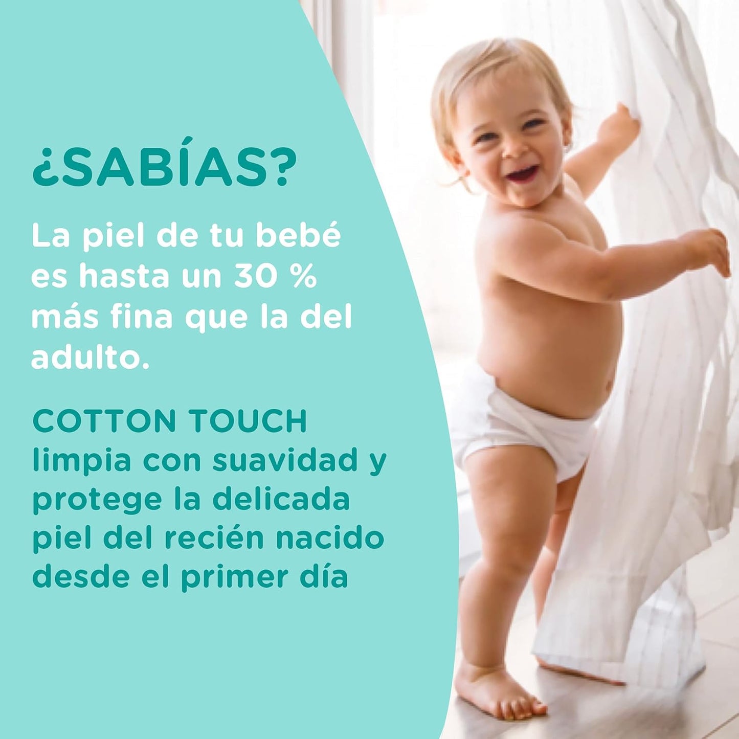 Johnson'S Baby, Crema Hidratante Corporal Y Facial Con Algodón