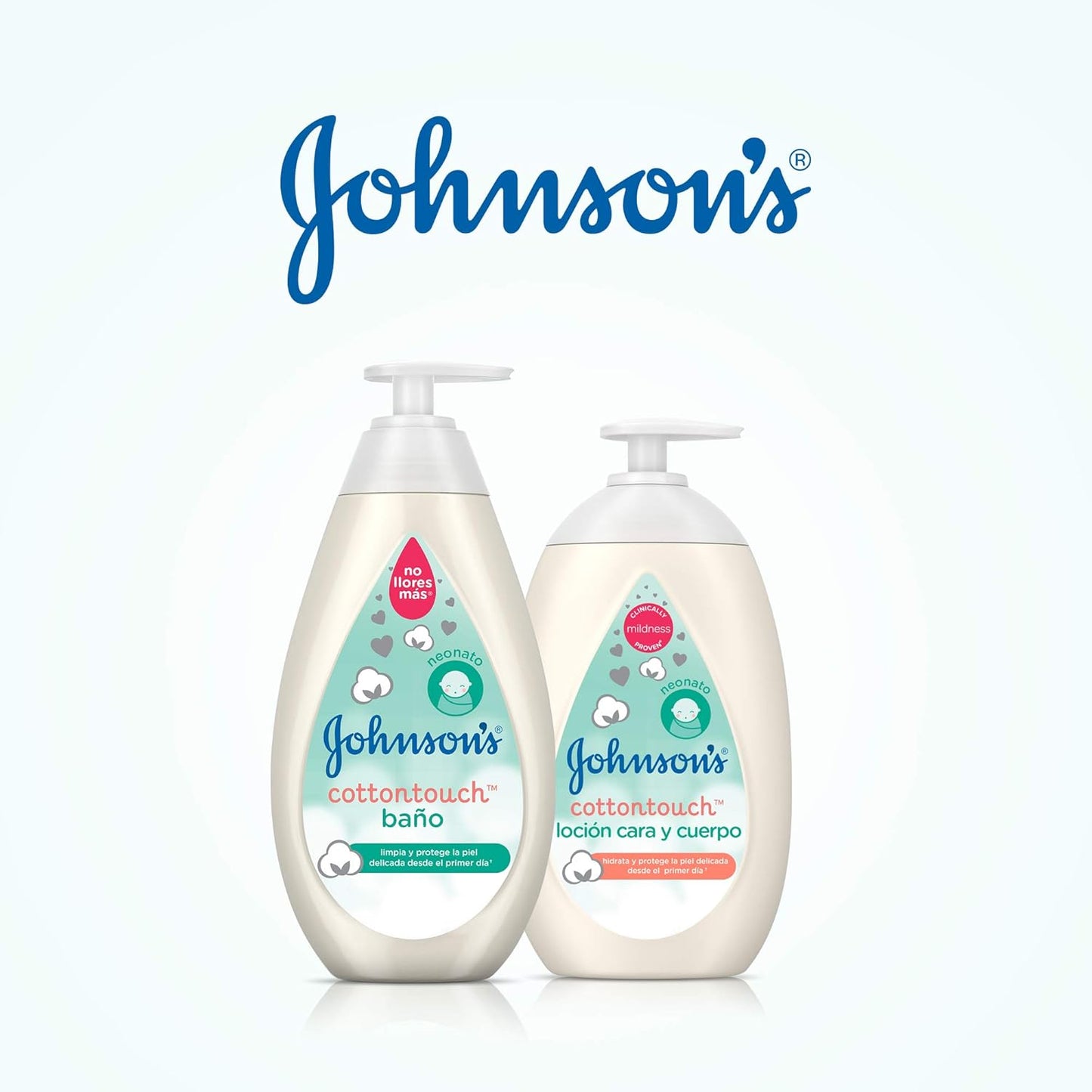 Johnson'S Baby, Crema Hidratante Corporal Y Facial Con Algodón
