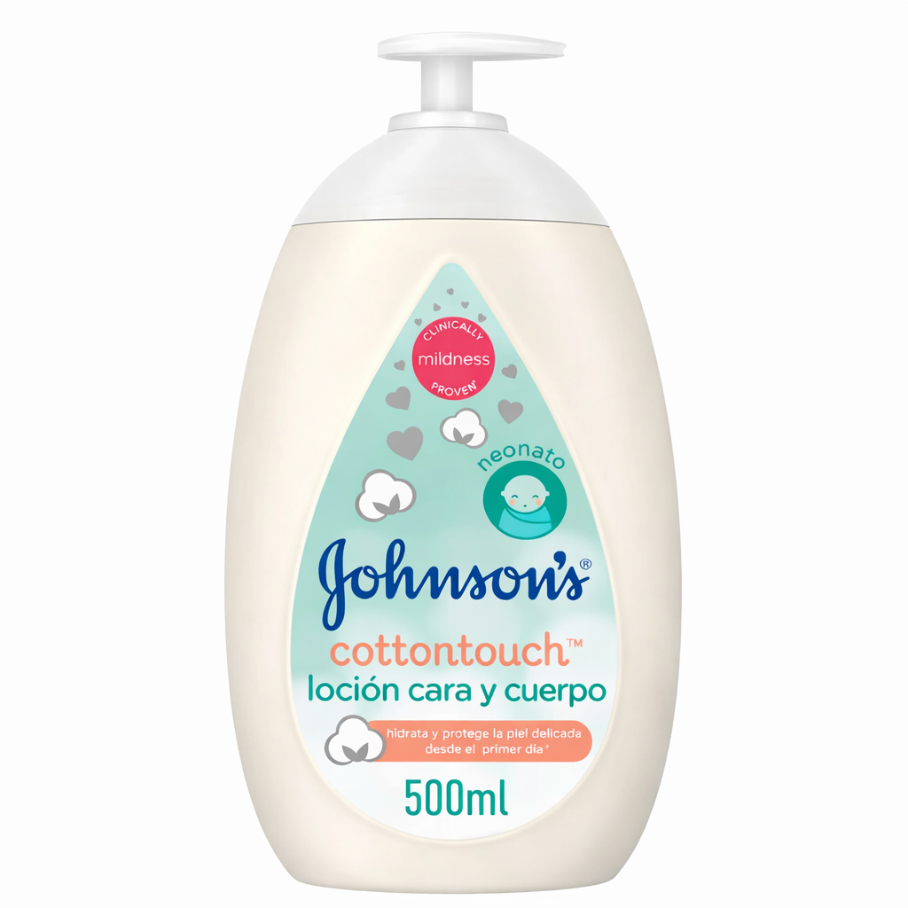Johnson'S Baby, Crema Hidratante Corporal Y Facial Con Algodón